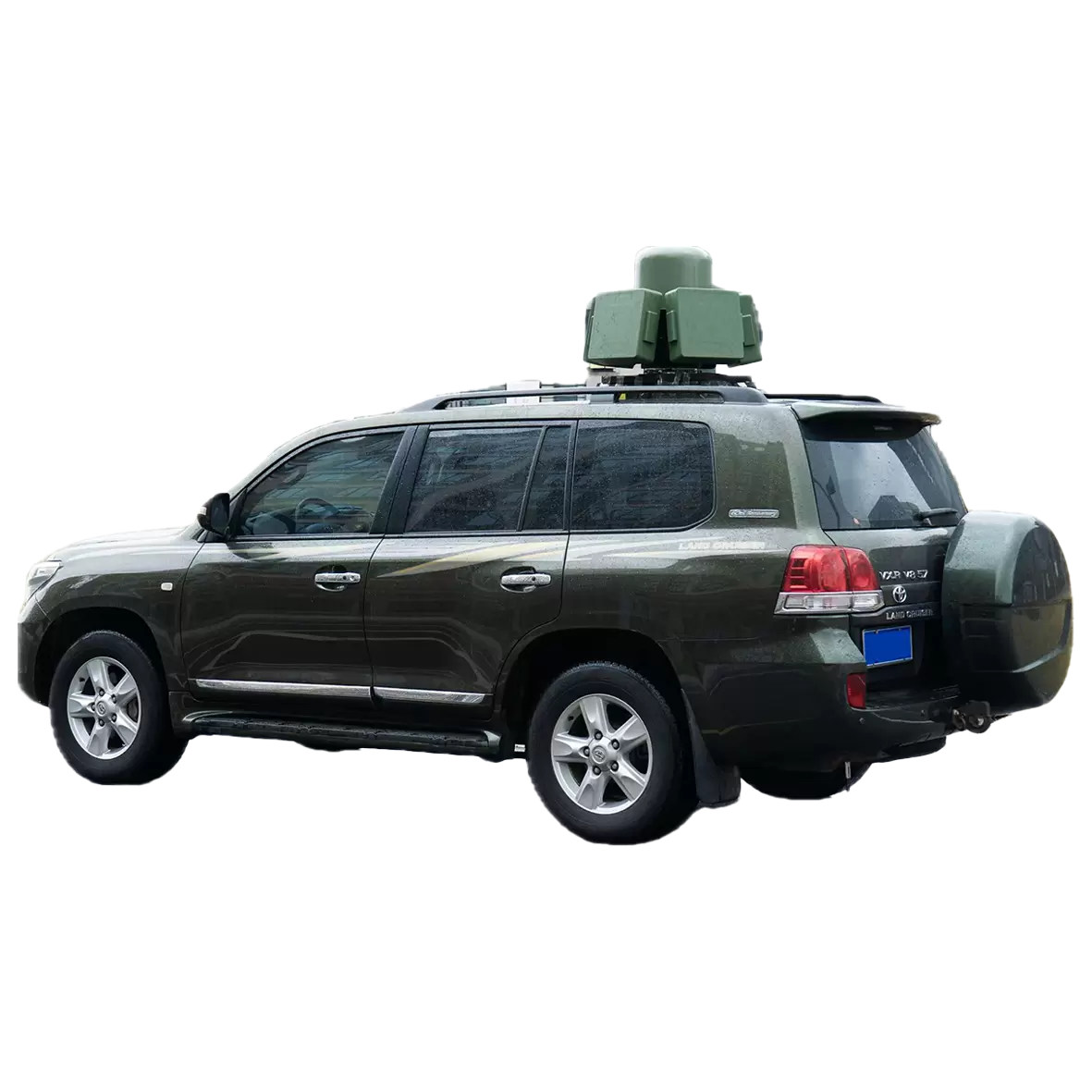 DR100-AB Apparecchiatura di rilevamento e disturbo dei droni montata su veicolo