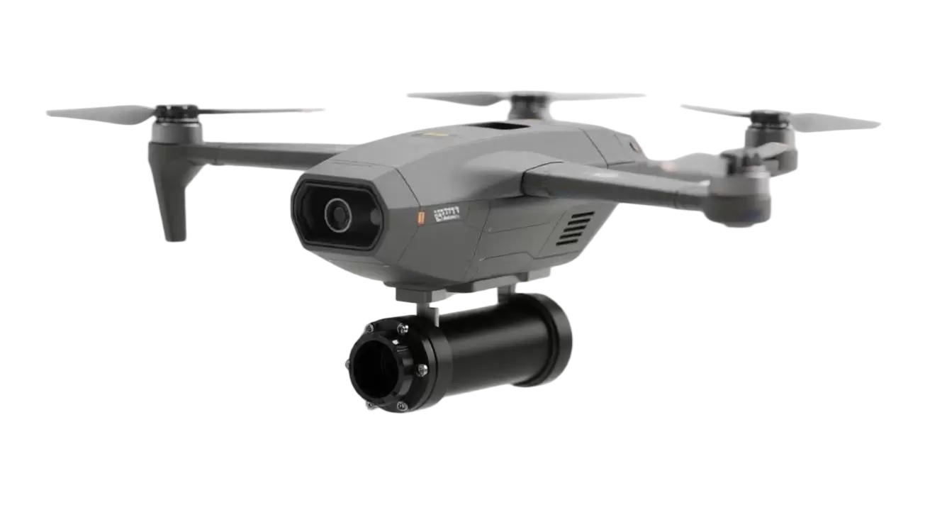 Bobina in fibra per UAV