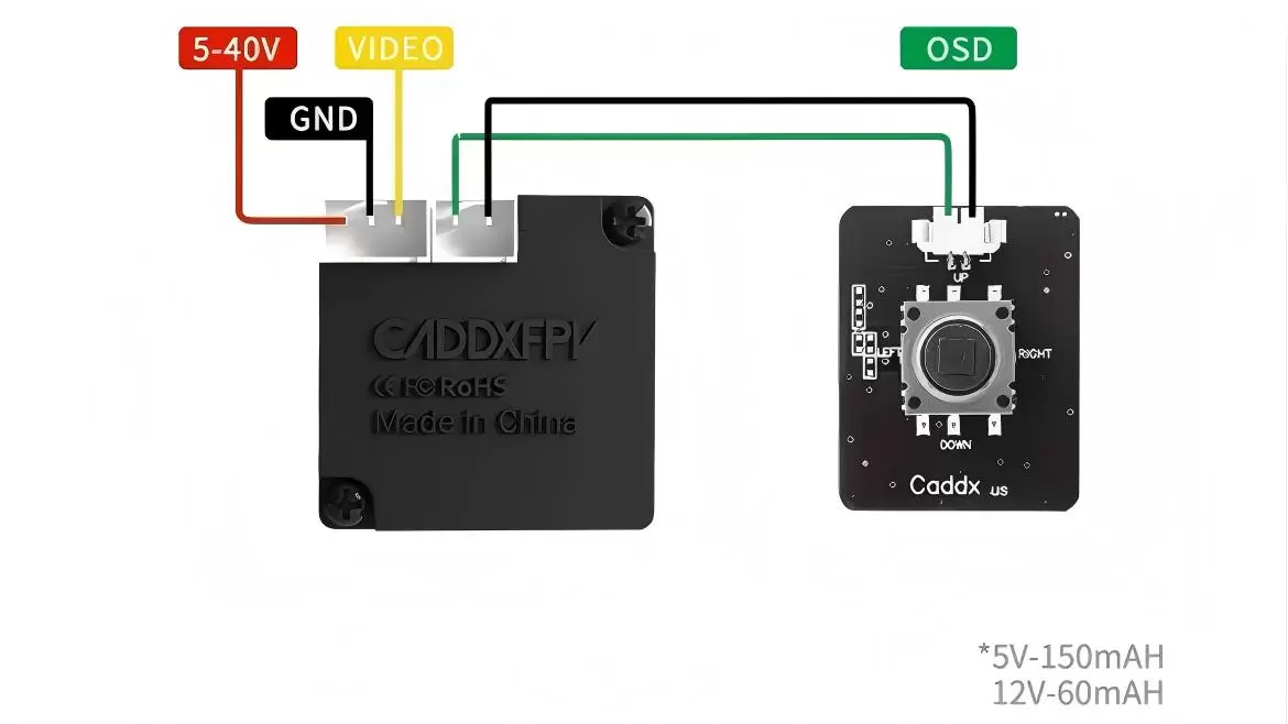 Telecamera per visione notturna Caddx 2