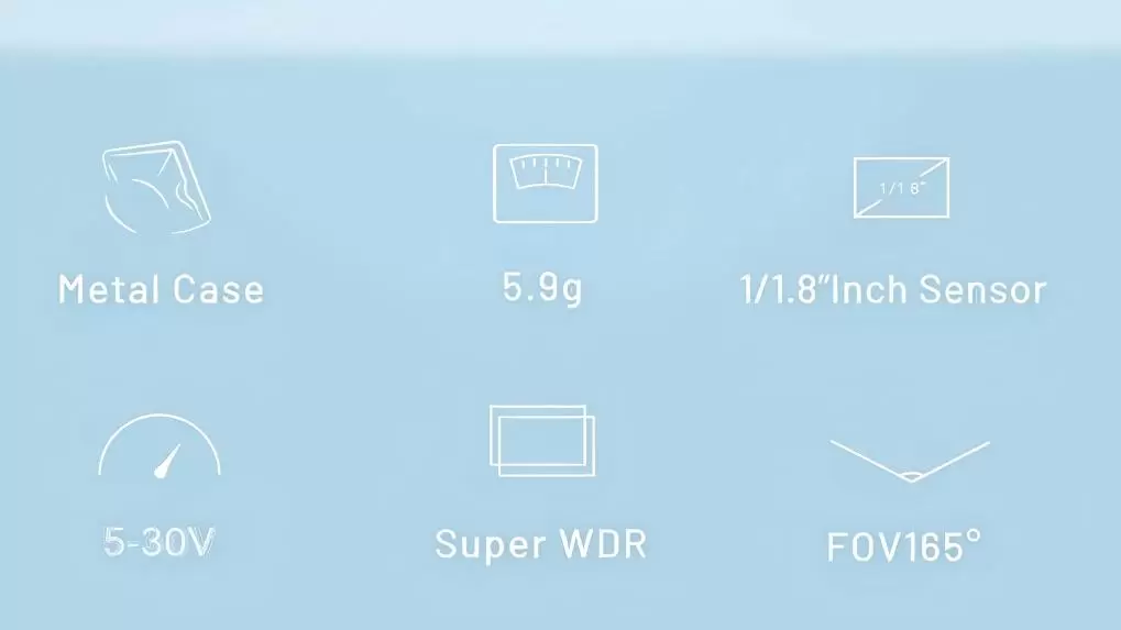 Telecamera per visione notturna Caddx 2